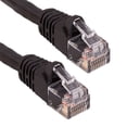 thumbnail image 1 of SANOXY Cables and Adapters; 25ft Cat6 550 MHz UTP Snagless Ethernet Network Patch Cable, Black, 1 of 6