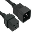 thumbnail image 1 of SANOXY Cables and Adapters; 2ft 12 AWG 20A 250V Heavy Duty Power Cord (IEC320 C20 to IEC320 C19), 1 of 1
