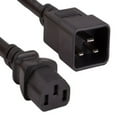 thumbnail image 1 of SANOXY Cables and Adapters; 3ft 14 AWG 15A 250V Power Cord (IEC320 C20 to IEC320 C13), Black, 1 of 1
