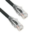 thumbnail image 1 of SANOXY Cables and Adapters; 3ft Cat6 550 MHz UTP Ethernet Network Patch Cable with Clear Snagless Boot, Black, 1 of 1
