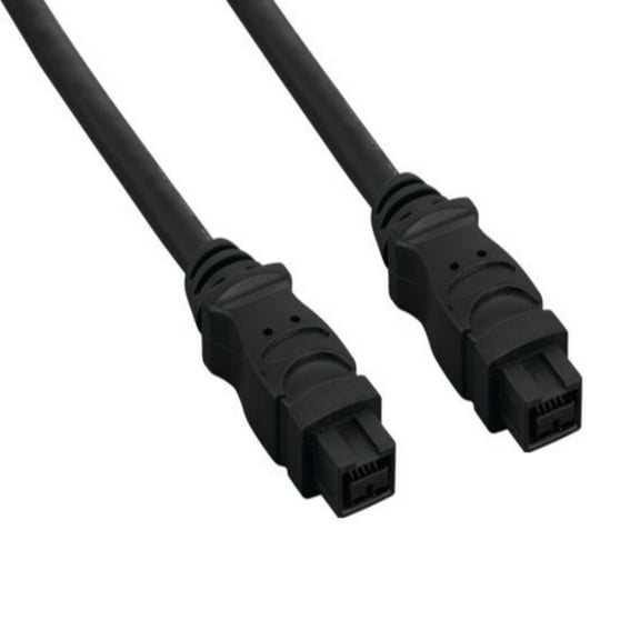 SANOXY Cables and Adapters; 3ft IEEE 1394b FireWire 800 9-pin to 9-pin, Black
