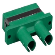 SANOXY Cables and Adapters; 5 PACK of Multimode ST/SC Duplex Fiber Optic Adapter, Plastic Body