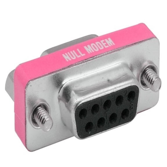 SANOXY Cables and Adapters; 5PACK ofDB9 Female to Female Null Modem Mini Adapter
