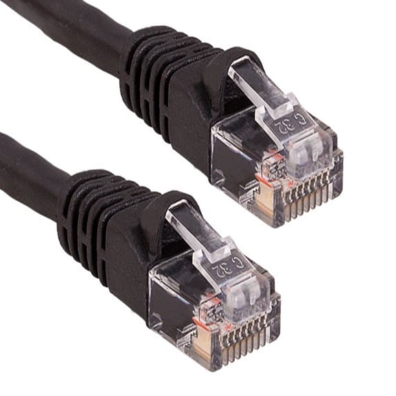 SANOXY Cables and Adapters; 5ft Cat6 550 MHz UTP Snagless Ethernet Network Patch Cable, Black