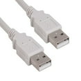 thumbnail image 1 of SANOXY Cables and Adapters; 6ft USB 2.0 A Male to A Male Cable, Ash White, 1 of 1