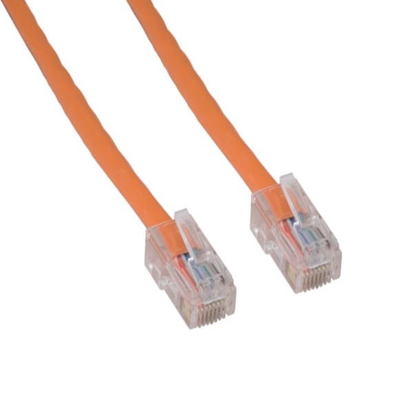 SANOXY Cables and Adapters; 7ft Cat5e 350 MHz UTP Assembled Ethernet Network Patch Cable, Orange