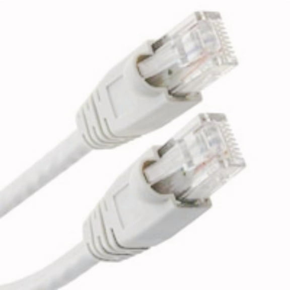 SANOXY (Commercial) 50 feet Cat6 UTP Patch Cable with Snagless RJ45 Connectors (White)