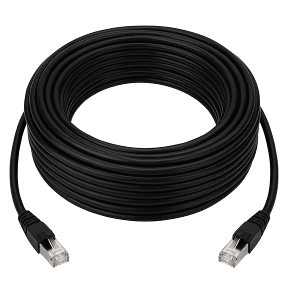 SANOXY (Commercial) 50 feet Ethernet Cables-Networking Cables CAT6A SHIELDED RJ45 15M/50'