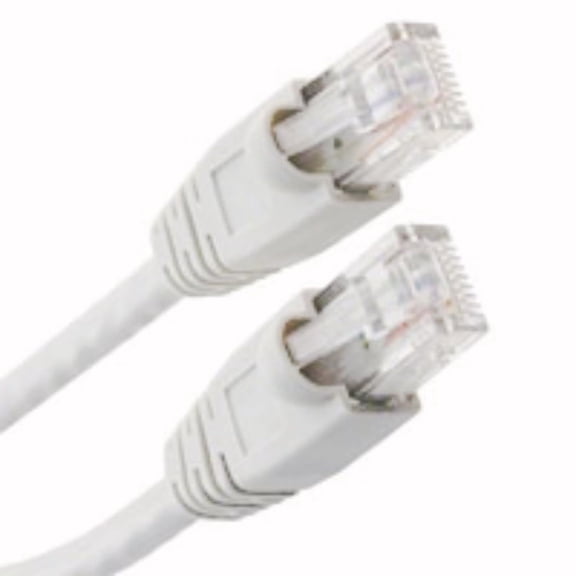 SANOXY (Commercial) 6 feet Cat6 UTP Patch Cable with Snagless RJ45 Connectors (White)