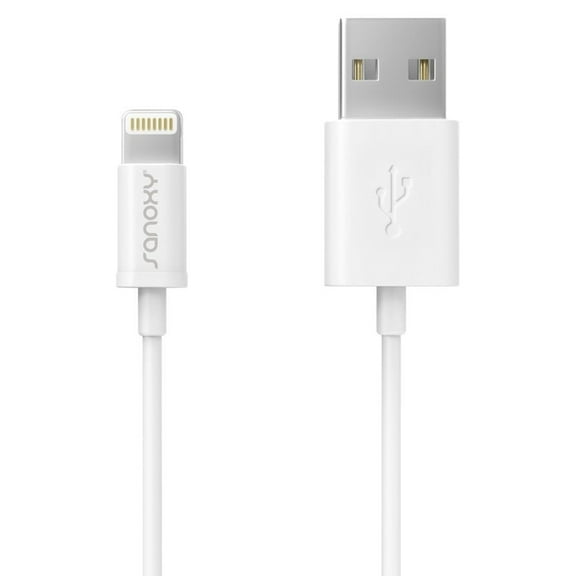 SANOXY MFi Certified Lightning to USB A Cable - 3.3 Feet/1m