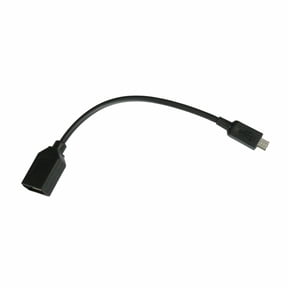 SANOXY 2-Pack Micro USB to USB Female Cable USB- OTG (Straight and 90degree)
