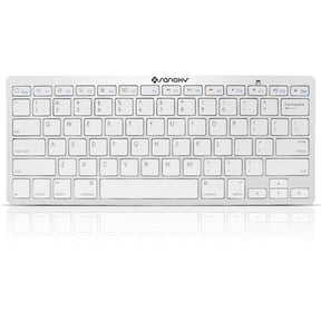 SANOXY Slim Wireless Keyboard for iOS, Android, Windows and Mac (compatible with Bluetooth devices)