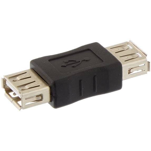SANOXY USB to USB Adapter USB Extension Cord, 1.2-inch Black - 1 Pack