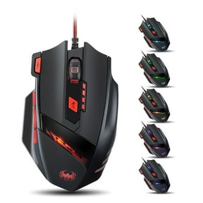 SANOXY Wired 8000 DPI Precision Gaming Mouse Mice For Alienware Laptop PC Win 8 Mac OS