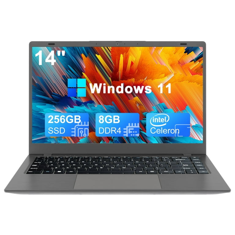 SANPTENT 14 inch FHD Laptop 8GB DDR4 256GB SSD Windows 11 with Dual-Core Intel Celeron, Webcam, 2.4G/5G WiFi, HDMI, BT5.0, Space Gray SANPTENT 14 inch FHD Laptop 8GB DDR4 256GB SSD Windows 11 with Dual-Core Intel Celeron, Webcam, 2.4G/5G WiFi, HDMI, BT5.0, Space Gray
