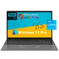 thumbnail image 1 of SANPTENT 15.6 Inch Laptop Computer, 24GB RAM, 256GB SSD, Intel Core i3 Processor, FHD Display, Windows 11 Pro, Wi-Fi 5, BT5, Numpad, for Business and Students., 1 of 7