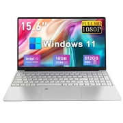 SANPTENT 15.6 Laptop Intel Celeron N5095, 16GB RAM, 512GB SSD, Win 11 Pro, Backlit Keyboard, Wifi & Bluetooth