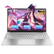 SANPTENT 15.6 Windows 11 Pro Laptop Computer, 16GB RAM 512GB SSD, Intel Celeron N5095, Fingerprint, Backlit Keyboard