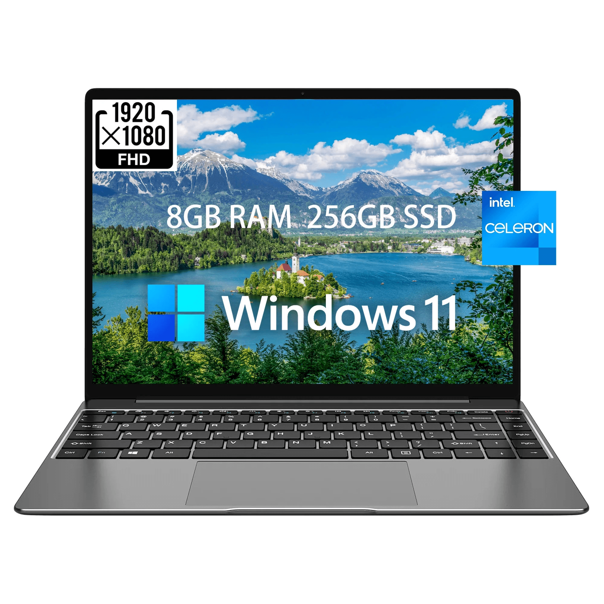 Jumper 17,6 Zoll Laptop 2025 - N95 CPU, 16GB RAM, 1TB SSD, Windows 11, Beleuchtete Tastatur