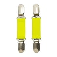 thumbnail image 1 of SANREMO Elastic Glove and Mitten Clips for child Kids Extra Strong & Comfortable Design (Neon Yellow), 1 of 1