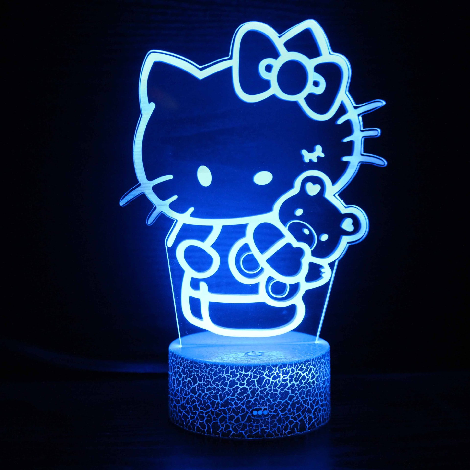 SANRIO Cinnamoroll Hello Kitty Kuromi My Melody Night Light - USB Desk Lamp 16 Colors Change