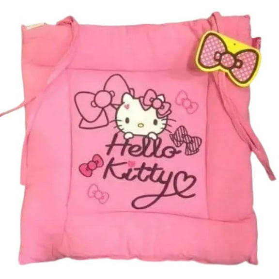 SANRIO Hello Kitty Cotton Seat Cushion 14" - Light Pink