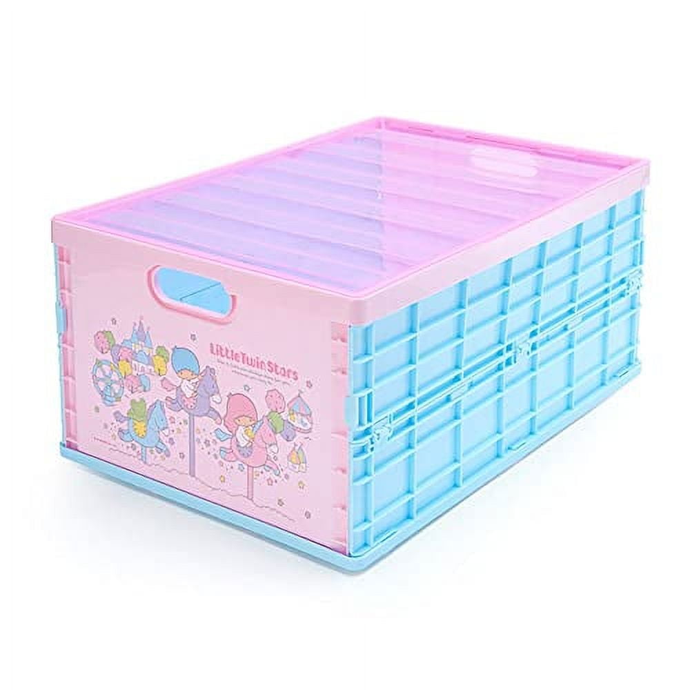 SANRIO Little Twin Stars Folding storage case with lid L
