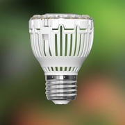 SANSI 10W Grow Light Bulb with COC Technology, Full Spectrum A17 Grow Lamp with Optical Lens for High PPFD, Perfect for Seeding Flowers and Growing of Indoor Plants, Flowers and Garden