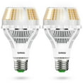 thumbnail image 1 of SANSI 27 Watts Dimmable A21 LED Light Bulb, 4000 Lumens LED Bulb, E26 Base, 3000K Warm White, 2-Pack, 1 of 6