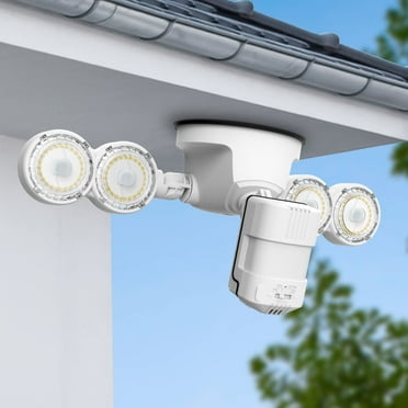 SANSI 30W Motion Sensor Outdoor Lights 4000LM LED Security Light, 5000K Dusk to Dawn Light, 4 Modes