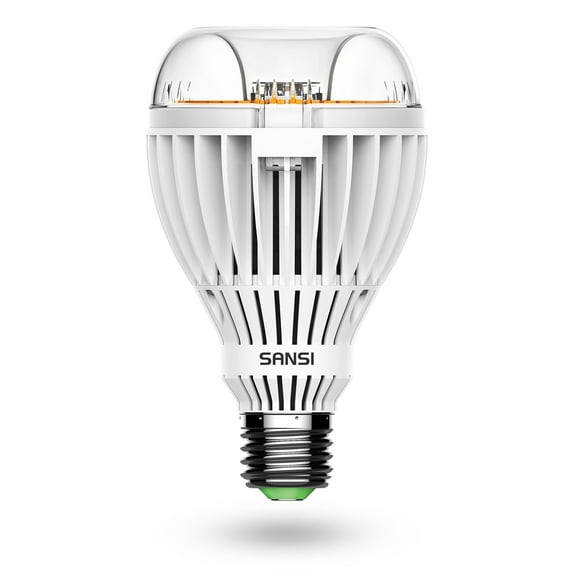 SANSI 36 Watts (350W Equiv) A21 LED Light Bulb, 5500 Lumens, E26 Base, 3000K Warm White Non-Dimmable