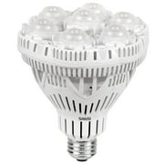 SANSI ‎36 Watts (400W Equiv) LED Grow Light Bulb, BR30 Full Spectrum Plant Light Lamp, E26 Base