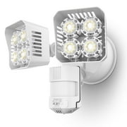 SANSI 36W Activated LED Security Lights Motion Sensor Flood Light Outdoor, 3 Heads Motion Detector, 3600LM, 5000K