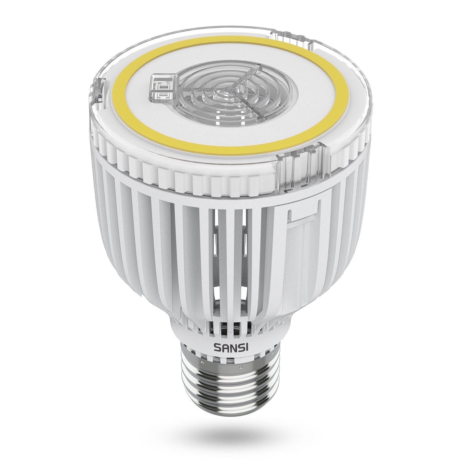 SANSI 40 Watts (400W Equiv) A19 LED Light Bulb, 5500 Lumens, E26 Base, 5000K Daylight Non-Dimmable