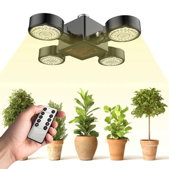 SANSI 40W Folding Wings LED Dimmable Indoor Grow Light with Remote Control