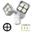 thumbnail image 1 of SANSI 54W 7000LM LED Motion Sensor Outdoor Lights, 5000K Dusk to Dawn Wired Security Flood Light, 1 of 8