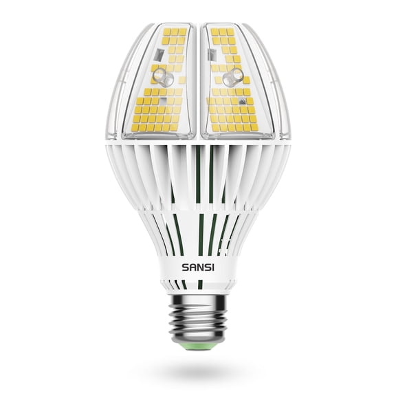 SANSI 60W(600W Equiv)A21 LED Light Bulb, 9000 Lumens E26 Light Bulb, 5000K Daylight Non-Dimmable