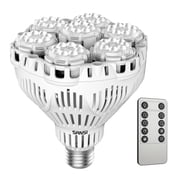 SANSI Full Spectrum 40W LED Energy Saving Indoor Grow Light with Remote, Auto On Off Timing