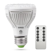 SANSI 10W LED Energy Saving Indoor Grow Light with Remote