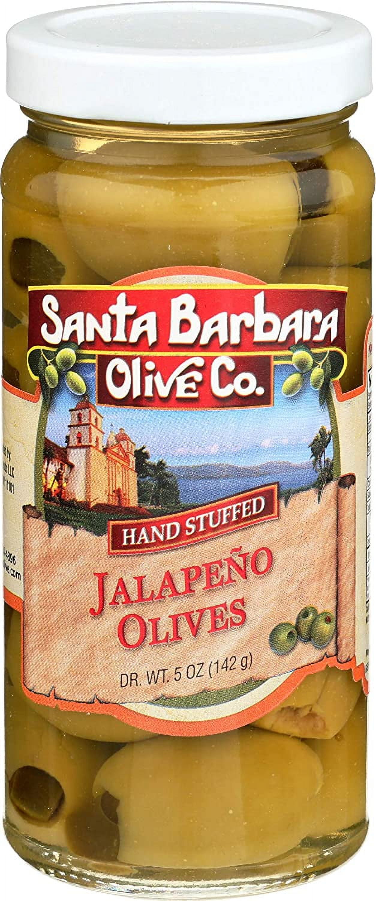SANTA BARBARA OLIVE Jalapeno Stuffed Olives, 5 OZ