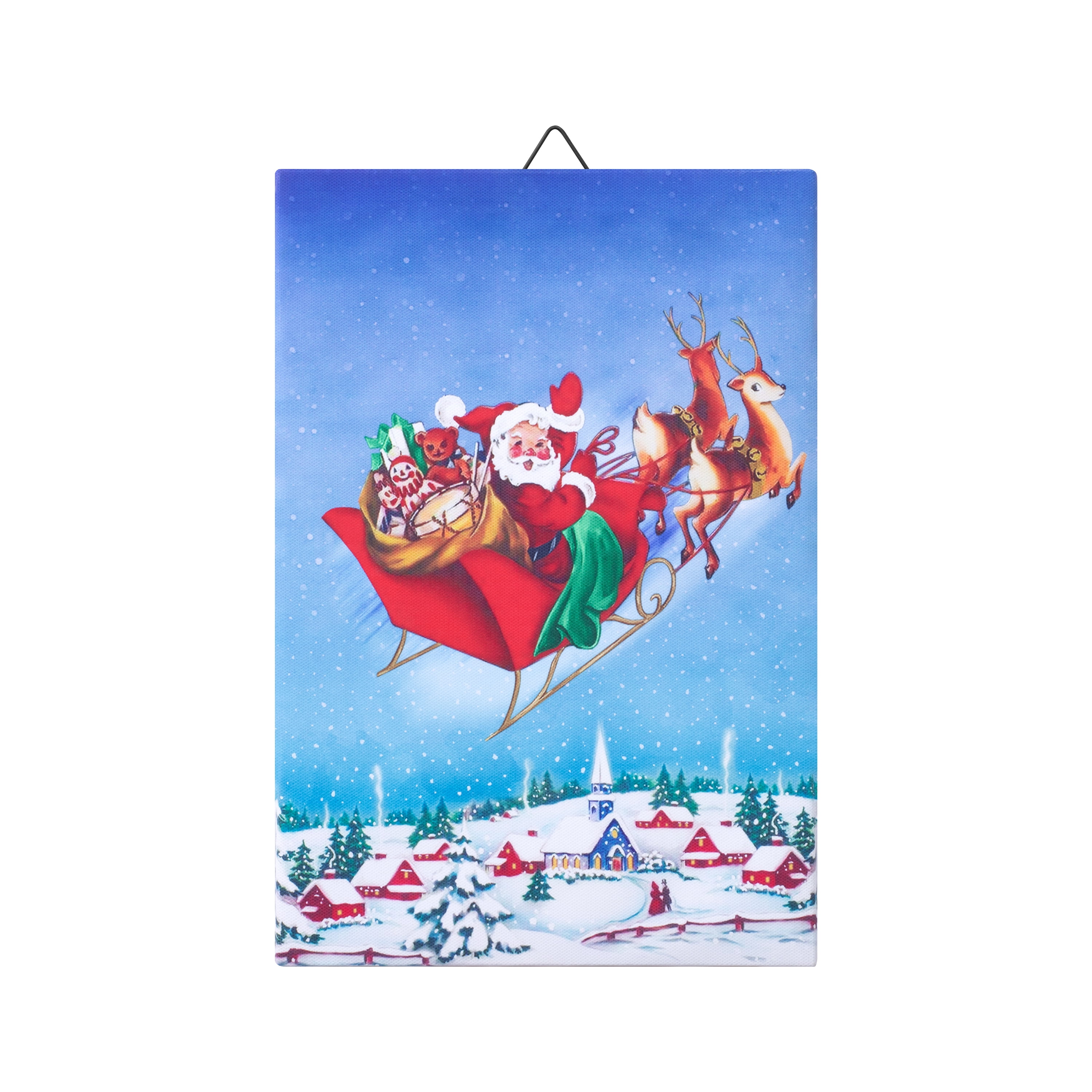 Blue Santa Claus
