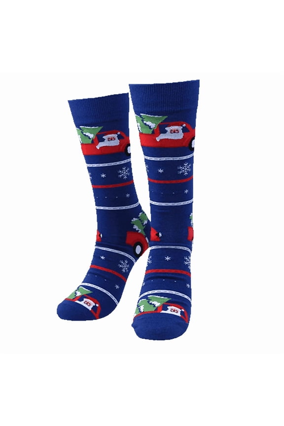 SANTA SOCKS KNIT SOCKS