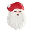 thumbnail image 1 of Red Santa Ceramic Serving Tray, by Holiday Time, 1 of 5