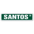 thumbnail image 1 of SANTOS Street Sign Childrens Name Room Sign | Indoor/Outdoor |  30" Wide, 1 of 5