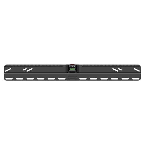 SANUS Accents Fixed TV Wall Mount for 42"–85" TVs, Low-Profile, Durable Steel, Black (ALL2-B3)