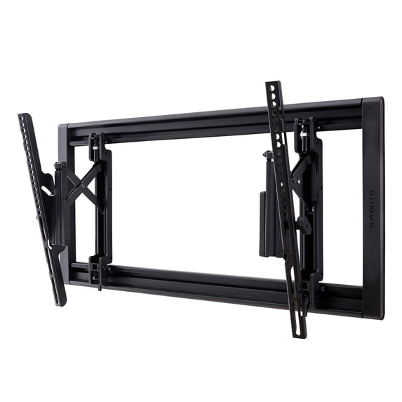 SANUS Tilting TV Wall Mount for 42" to 90" TVs - Universal Low Profile TV Bracket w/ 12 degree Tilt - DIY Install w/ Included Hardware - VLT7
