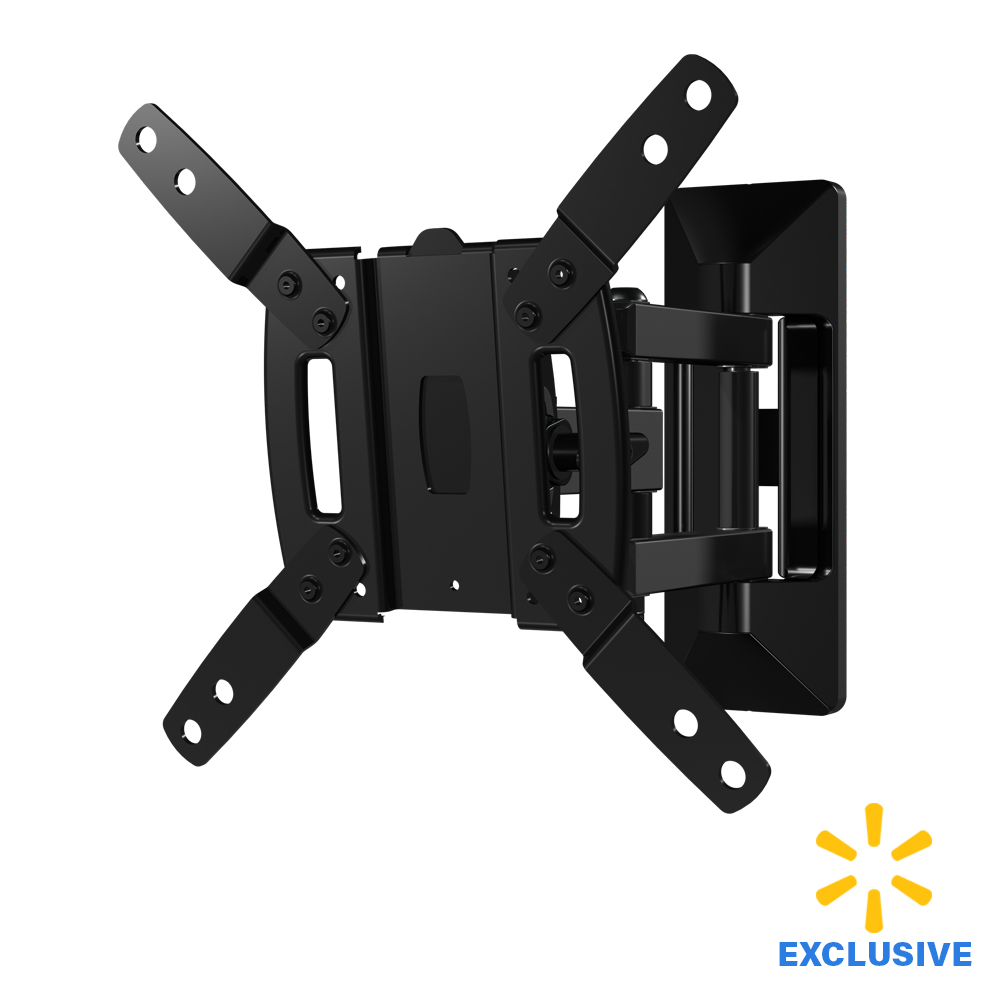 SANUS Vuepoint Full-Motion TV Mount for TVs 13"-40" up to 50lbs Comes with 6' 4K HDMI cable Tilts, Swivels and Extends 10" from the Wall - FSF110KIT - image 1 of 6