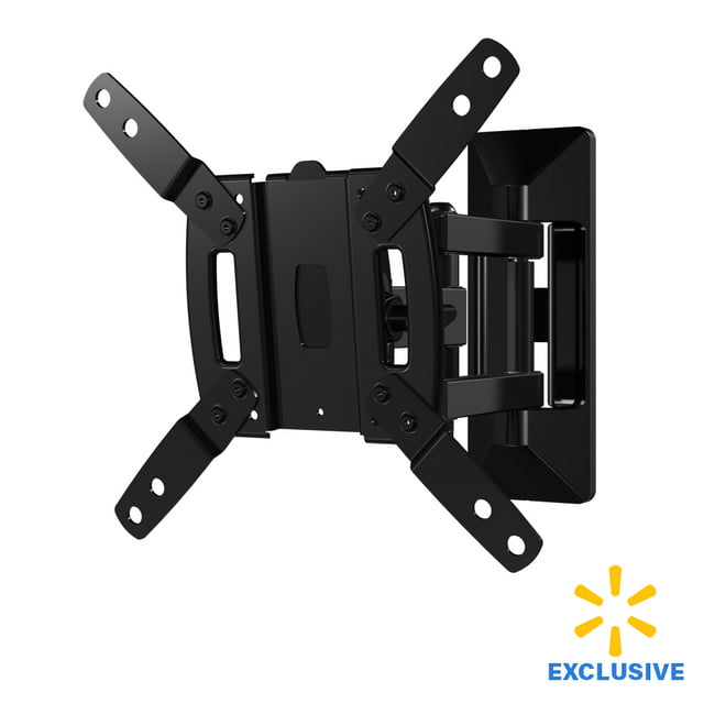 SANUS Vuepoint Full-Motion TV Mount for TVs 13"-40" up to 50lbs Comes with 6' 4K HDMI cable Tilts, Swivels and Extends 10" from the Wall - FSF110KIT