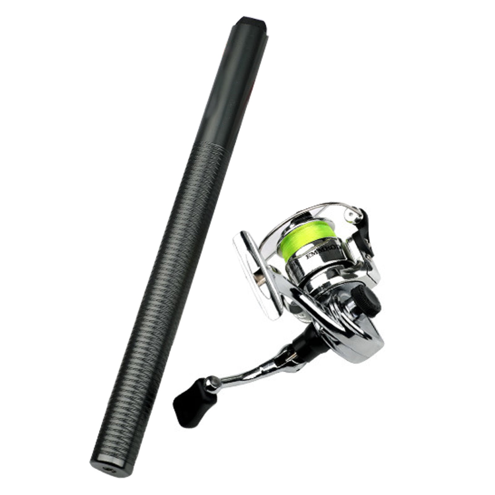 SANWOOD 1.6m Mini Portable Multipurpose Aluminum Alloy Fishing Rod Pole  Spinning Reel for Outdoor