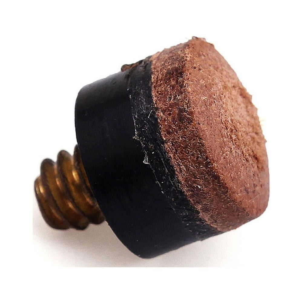 SANWOOD Billiards Cue Tip 10pcs Replacement Pool Snooker Billiards 10mm